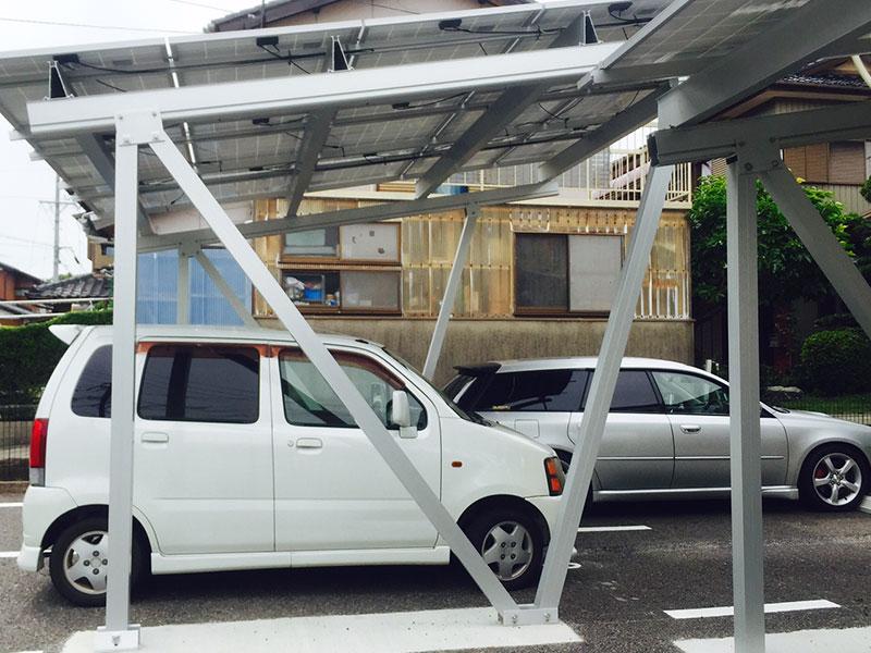 Solar carport PV mounting structure