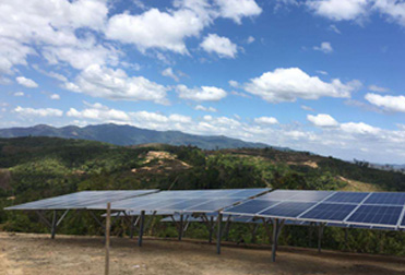  48,9MWp Pila C proyecto de montaje solar en suelo en malasia 2020 