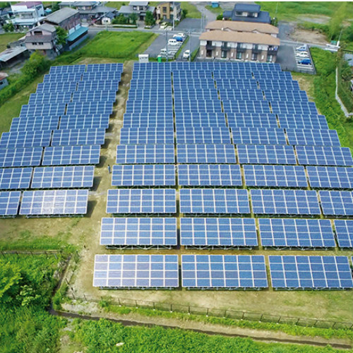  2,6MW proyecto solar terrestre ubicado en japón 2017 