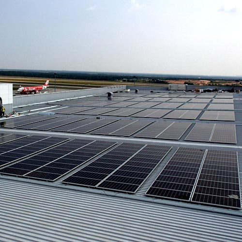  5,8 MW proyecto de techo solar de hojalata en malasia 2016 