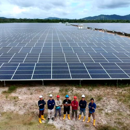  23,7MW proyecto de suelo ubicado en malasia 2018 