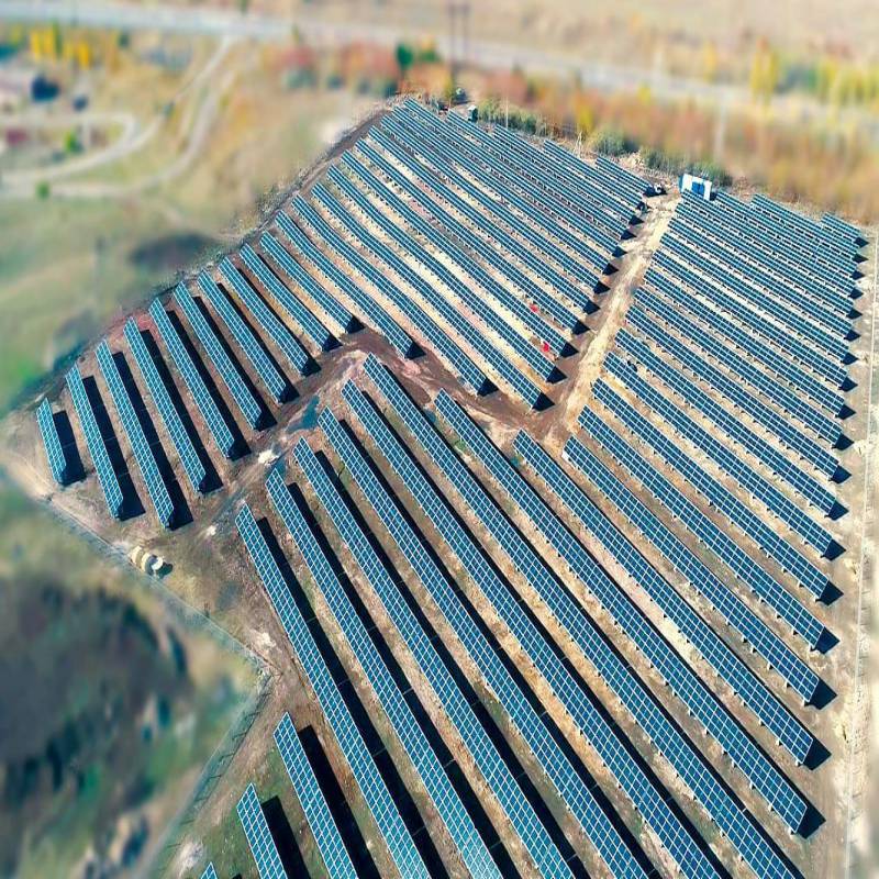  2MW proyecto de montaje solar en suelo en armenia 2019 