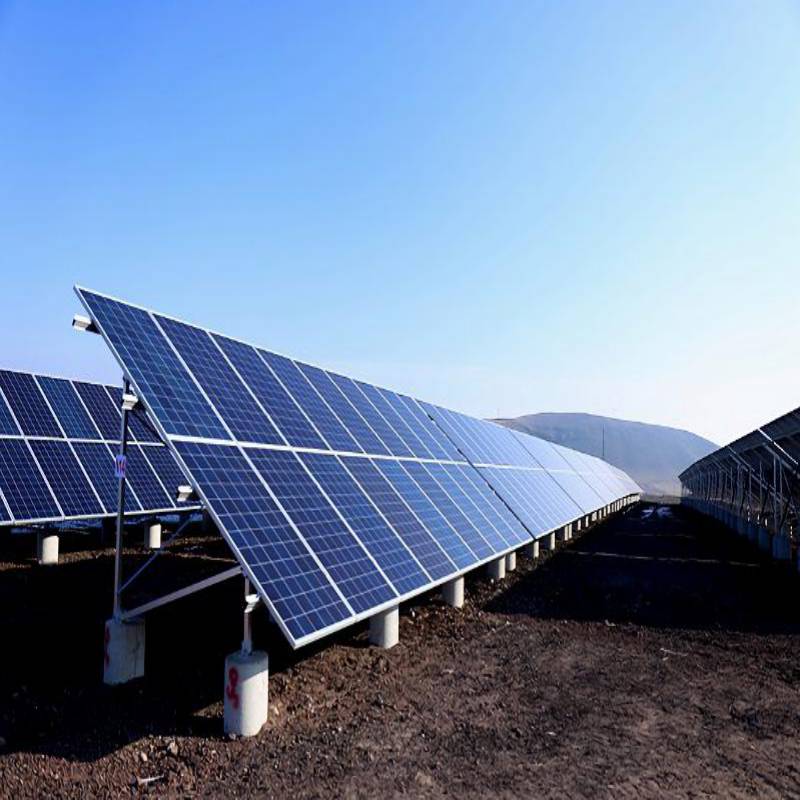  1MW proyecto de montaje solar en suelo en armenia 2019 